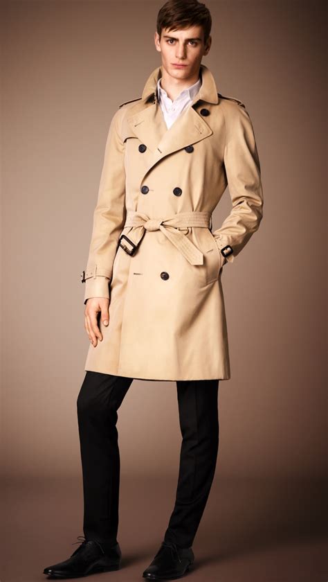 mens burberry trench coat uk|used Burberry trench coat men.